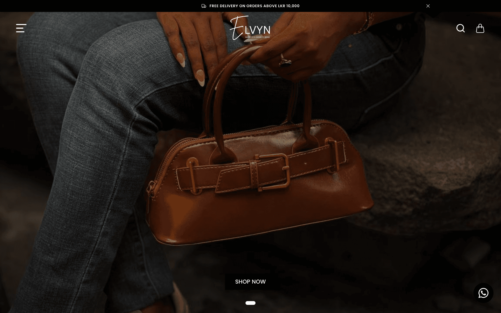 Elvyn, desktop view