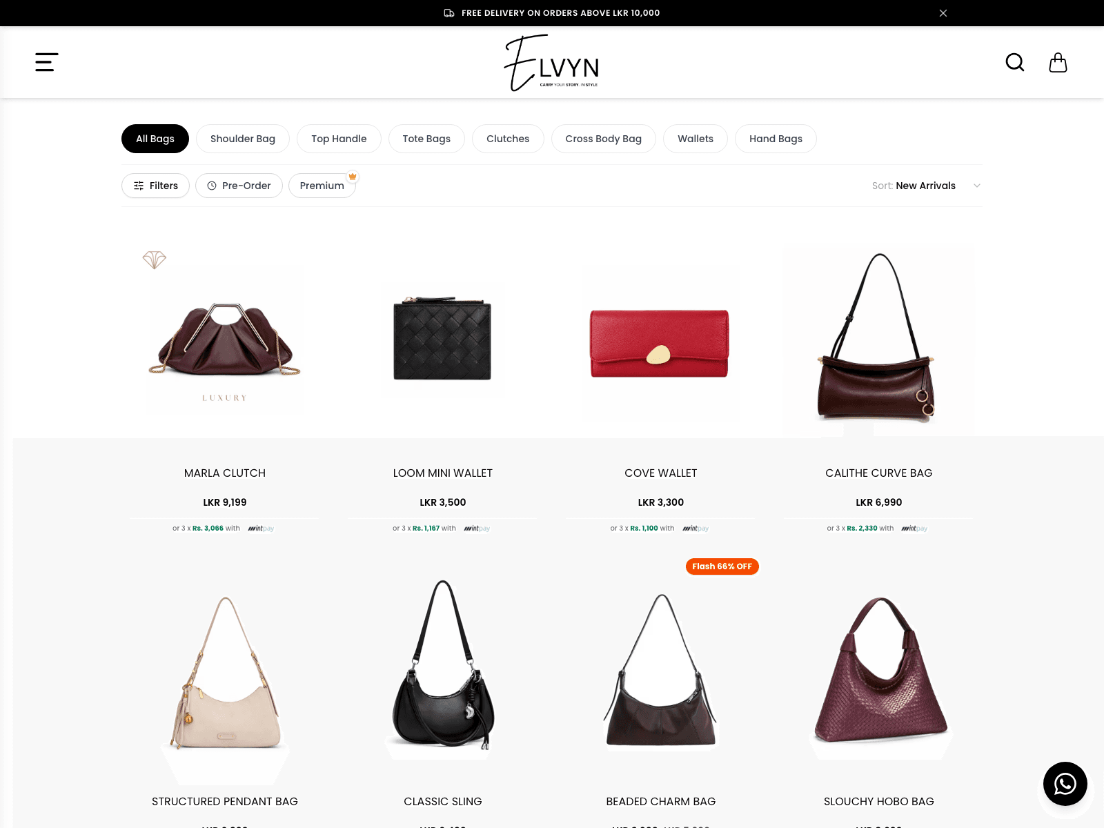 Elvyn, additional page view